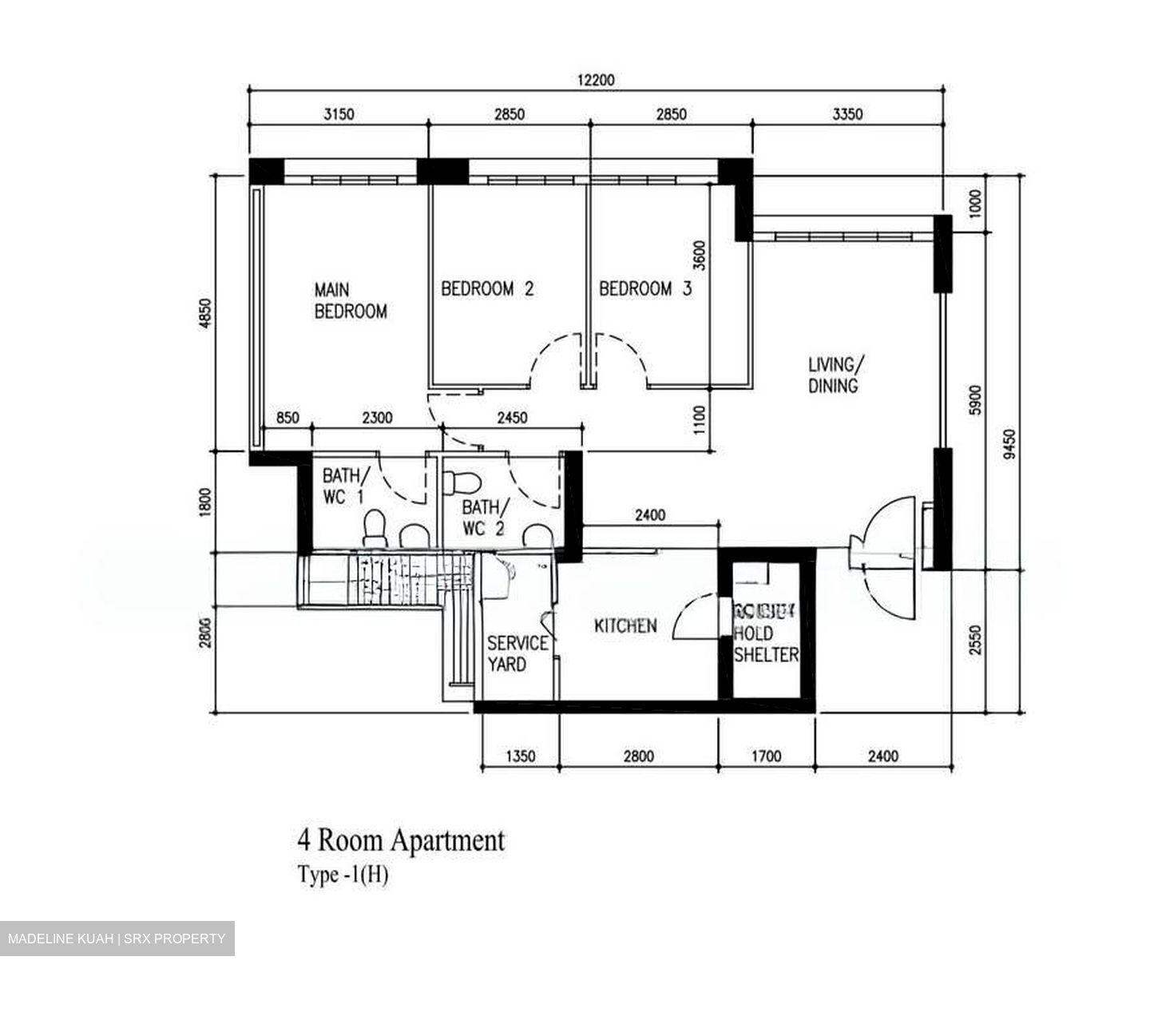Blk 120C Eastwave @ Canberra (Sembawang), HDB 4 Rooms #583018581